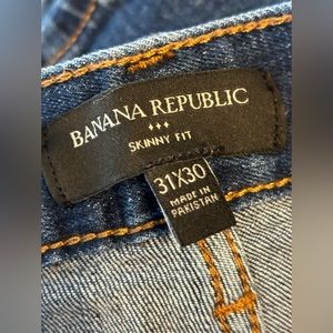 Banana Republic skinny fit jeans 31x30.